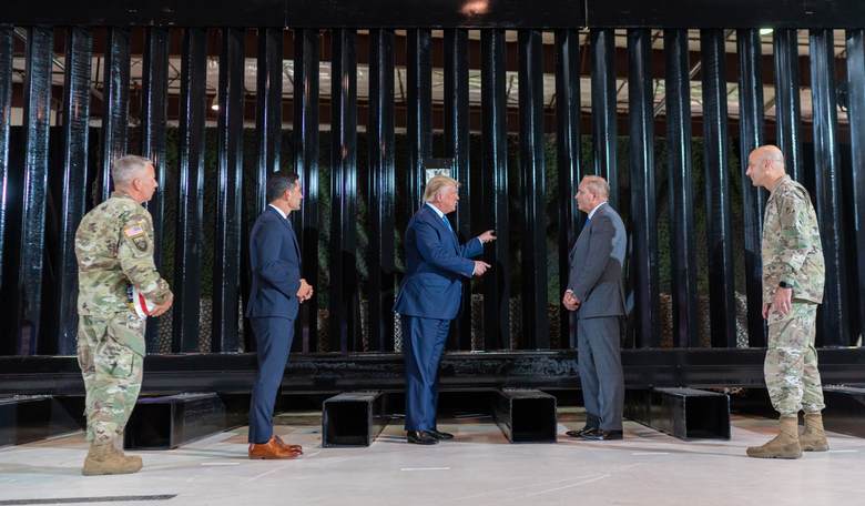 Trump’s Real Legacy Is 450 Miles of Border Wall