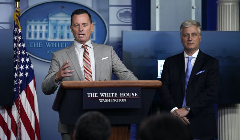 'People Aren't Listening to You': Ric Grenell Rips into the Press Over Their Clown Show Antics at WH Briefing