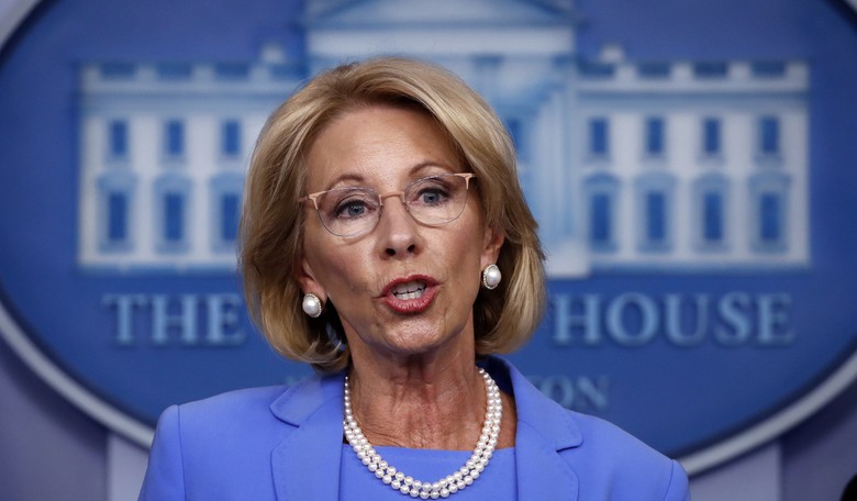Betsy DeVos Just Dropped Another Bomb On Princeton's 'Systemic Racism'