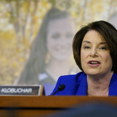 Amy Klobuchar Told an Audience She's Tough on Border Security. Watch What Happened Next.