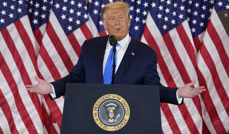 Trump: Biden Is Rushing to 'Falsely Pose' as the Winner