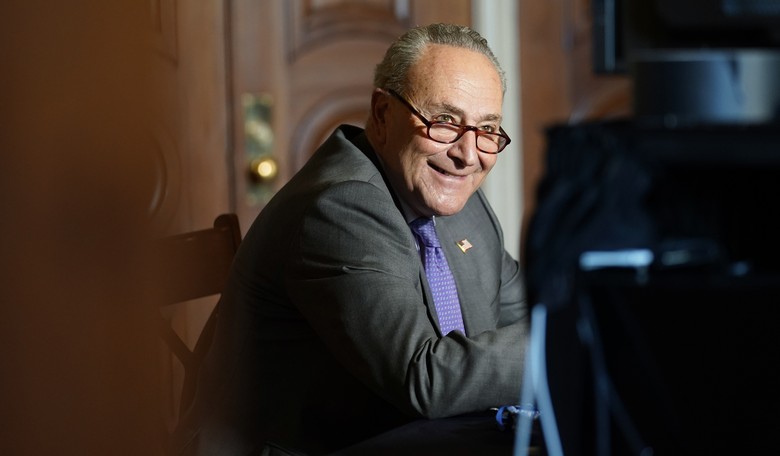 Chuck Schumer's Slip-Up About Trump Is Sure Raising Eyebrows