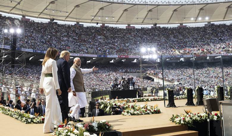 Wow: Trump Given Incredible Welcome in India 