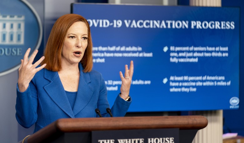 Psaki Defend's Biden's Mask-Wearing Virtue Signaling During Virtual Meeting with World Leaders