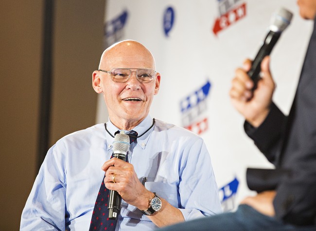 James Carville Lets Loose: Looking at Biden's Poll Numbers Is 'Like Walking in on Your Grandma Naked' thumbnail