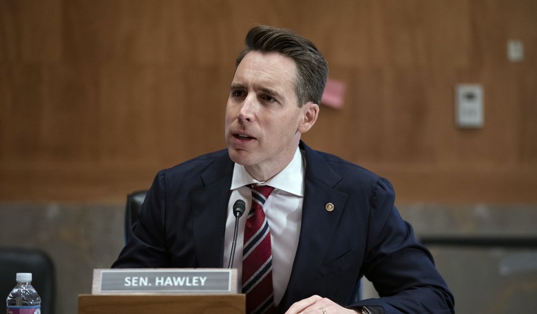 Sen. Josh Hawley Wants to Know Why Pro-Lifers Are Held to an Unequal Standard by Biden's DOJ