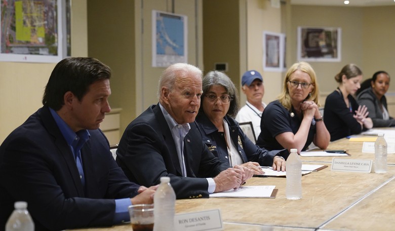 Biden During Meeting About Florida Condo Collapse: 'You Know What's Good About This...'