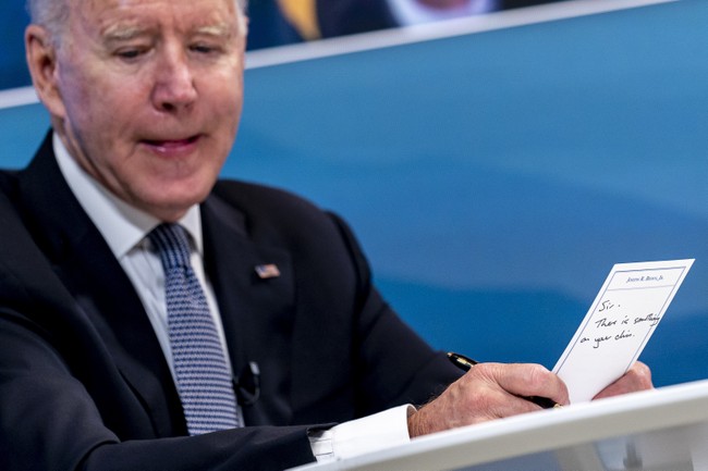 New Report of How They Prep Biden for Events Adds to the Furor