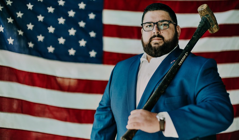 GOP Congressional Candidate Has a Mic Drop Response to Mask Mandates