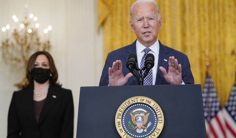 Harris Campaign: It's Trump's Fault That We Screwed Up the Afghanistan Withdrawal