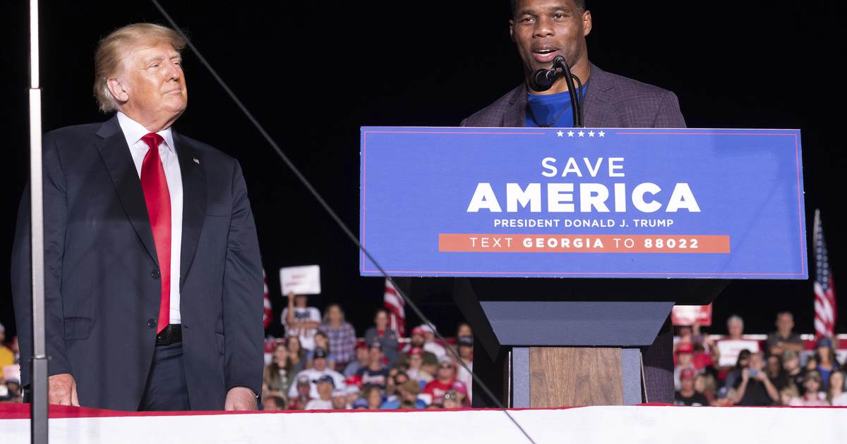 Herschel Walker Says He Would Welcome Trump As Others Say He Should Stay Out of Georgia Runoff
