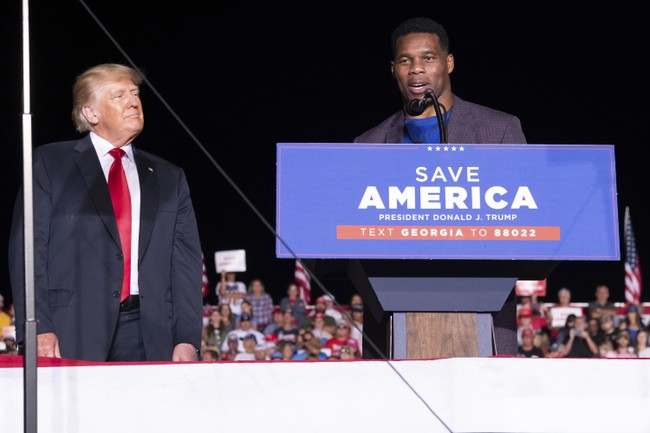 Herschel Walker Says He Would Welcome Trump As Others Say He Should Stay Out of Georgia Runoff