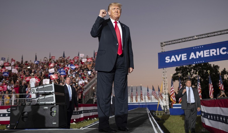 Blinded by the Light: Trump Got Down but He Never Got Tight