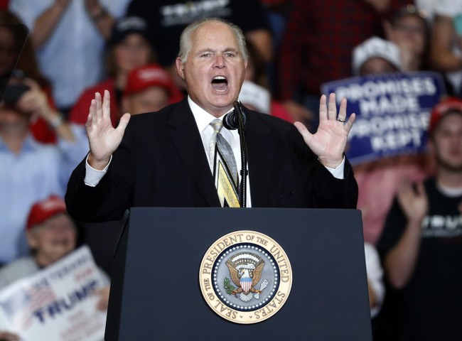 Here's What Rush Limbaugh Said About Ron DeSantis on His Final Show