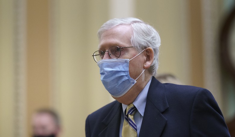 McConnell Criticizes Biden Administration's 'False Advertising' Ahead of Address