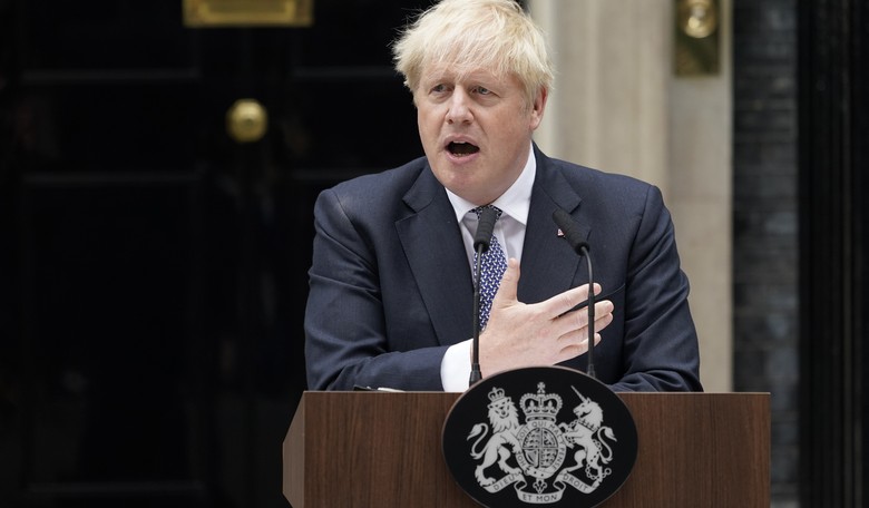 Boris Johnson Announces His Resignation