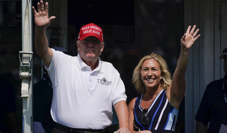 MTG Calls For Protests In NYC Tuesday Ahead of Trump Arraignment 