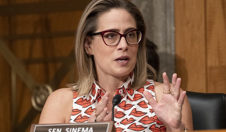 Kyrsten Sinema's Likely Primary Challenger Claims She 'Did Nothing' for Midterms
