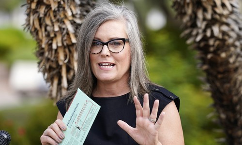 Katie Hobbs’ Campaign Amended Its Filing 10 Times. $1.4 Million Still Vanished.