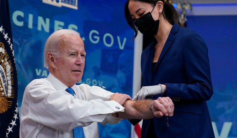 Biden Suggests He Will Mandate a COVID Booster for All Americans This Fall