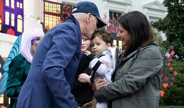 Biden Can't Even Hand Out Halloween Candy Without Problems Arising
