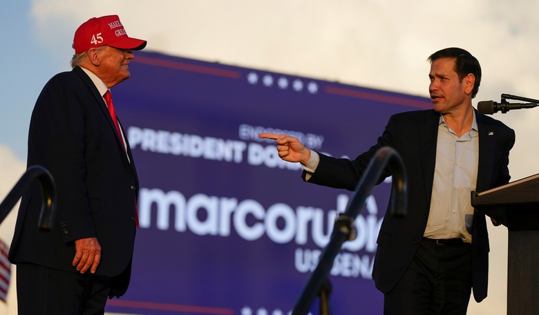 Trump Makes Rubio's Pick for Secretary of State Official