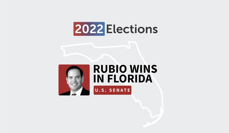 Sen. Marco Rubio Runs Away With Reelection Fight 