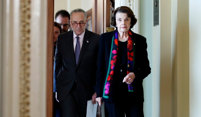 Chuck Schumer Remains 'Hopeful' That This Is When Dianne Feinstein Will Return