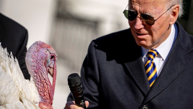 The Biden White House Put Out a Thanksgiving Cheat Sheet and It's Embarrassing