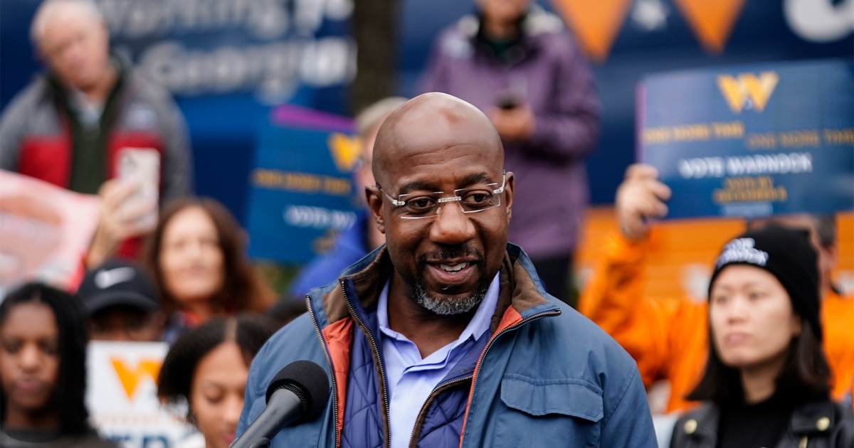Reverend Warnock Smears Speaker Johnson, As Republicans 'Crush People'