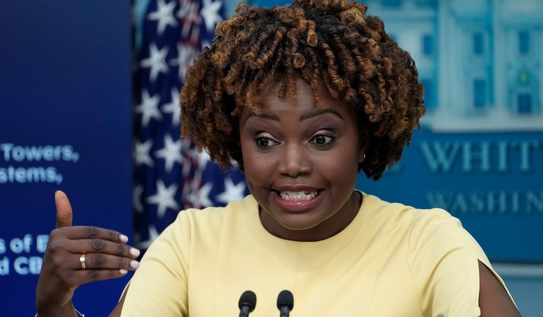 Karine Jean-Pierre Doesn't Want You to Think Biden's Bank Bailout Is a Bailout