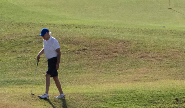 Biden's Team Responds to Trump's Golf Challenge