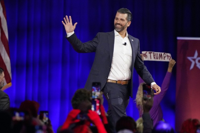 NextImg:Trump Jr. Rips McConnell, Other Senate 'RINOs' Over Never-Ending Aid to Ukraine — Is He Right?