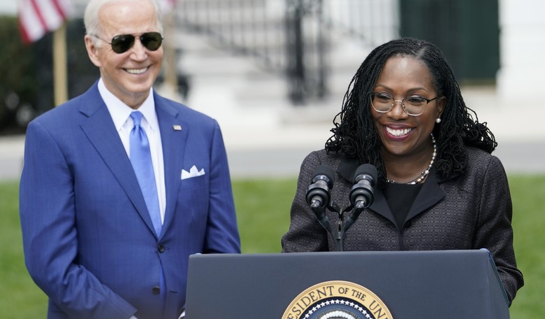 Biden Says Republicans Committed 'Verbal Abuse' Against Jackson, Praises 3 GOP Senators for Confirmation Vote