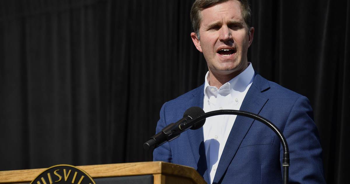A Laughing Beshear Won't Apologize for 'Vile' Comments Wishing Rape on JD Vance's Family