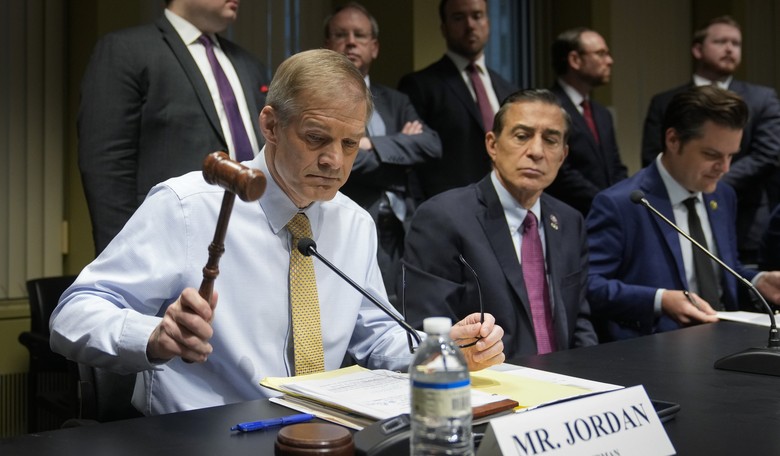 Jim Jordan's Invisible Hearing in New York City 