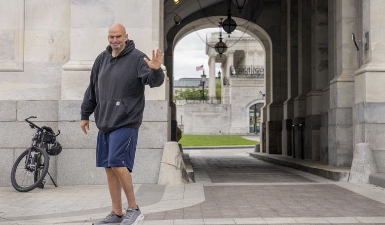 So That's How Fetterman Is Getting Around Dress Code Rules