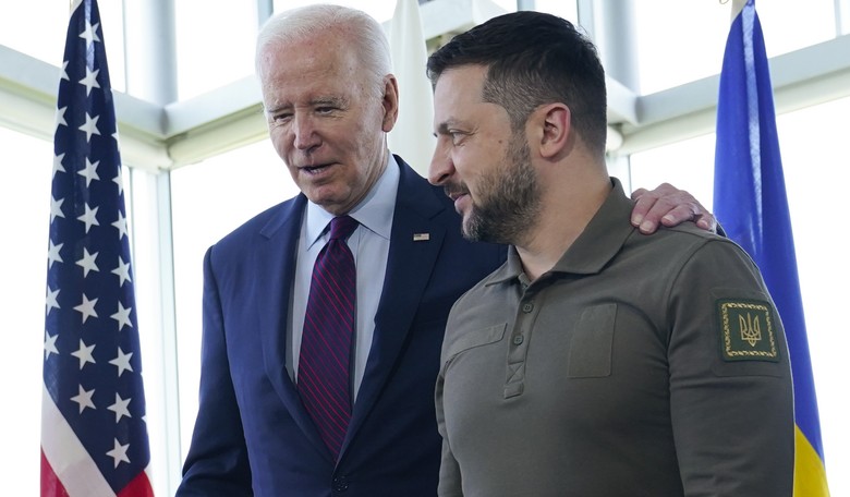 Biden Says Ukraine's War With Russia Must End Before the Country Can Join NATO