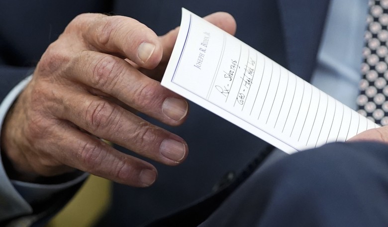 Lord Help Us: Biden Needs a Really Detailed Cheat Sheet With World Leaders