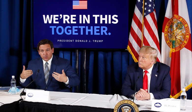 Trump's Endorsement Got DeSantis Nothing