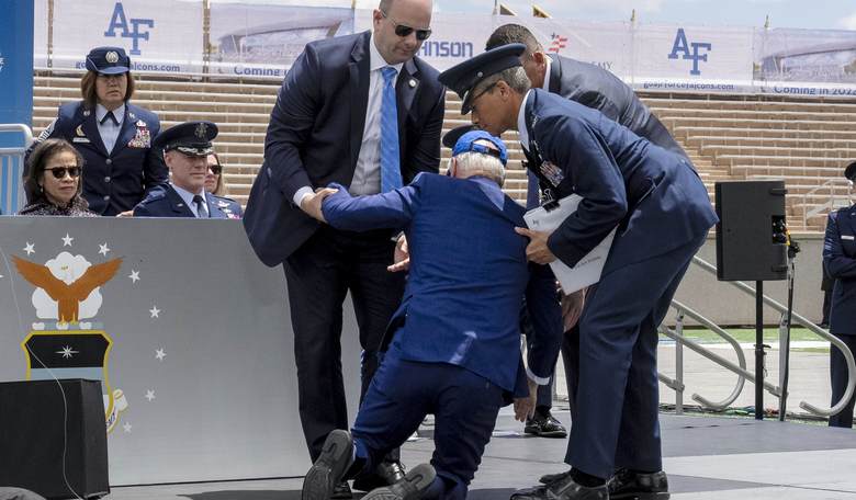Biden's New Footwear Confirms the Old and Weak Narrative Surrounding His Presidency