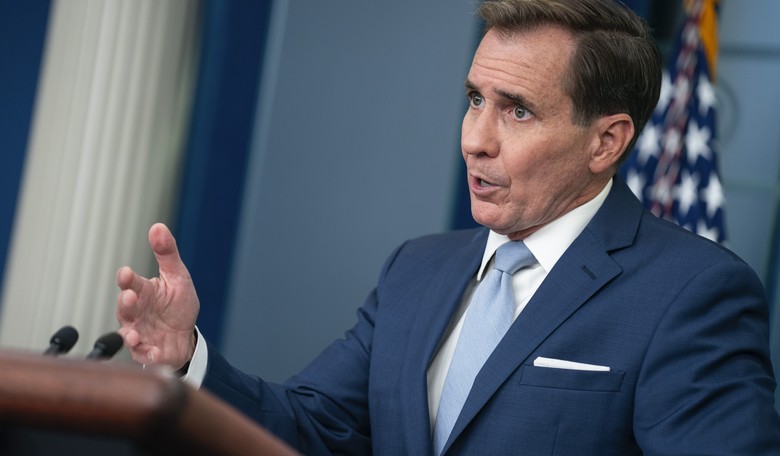 Watch John Kirby Take a Reporter to School Over Gaza and Hamas