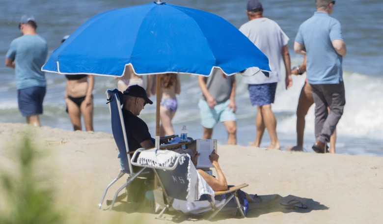 Joe Biden Enjoys His Second Straight Weekend At the Beach