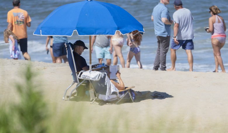 The Border Burns While Biden Sits in the Sun 