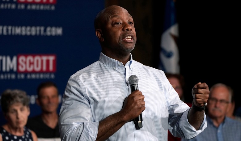 Tim Scott Says He'd Deport Pro-Hamas Foreign Students