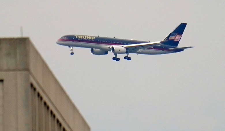 WATCH: Trump Force One Lands in Milwaukee As Unbowed Former President Readies for RNC Convention