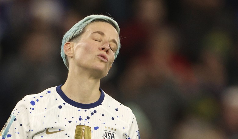 Megan Rapinoe's Final Game Ends Badly, and She Mocks God Because She's an Obnoxious Clown