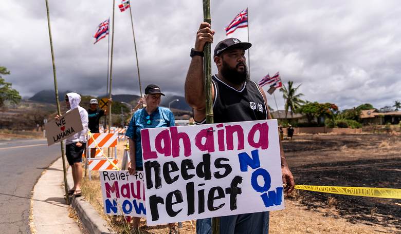 'YOU ARE LATE': Check out the way Maui residents 'welcomed' Biden (OMG-LOL, he SO deserved this)
