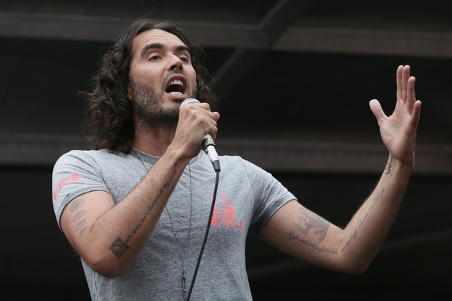 Tucker Carlson Sums Up What's Happening to Russell Brand