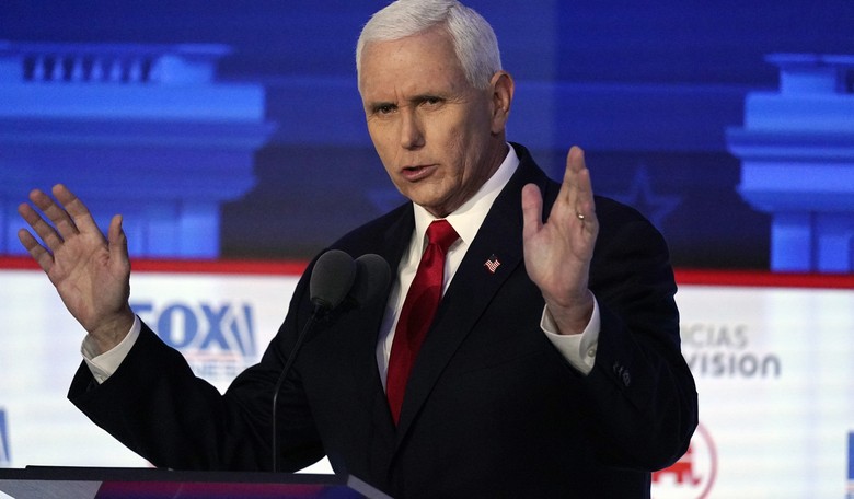 Mike Pence Comes Out of Hiding to Shred Trump's Policies